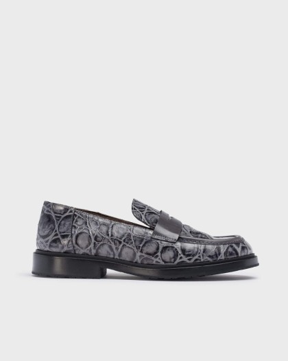 Wonders.com | Grey NED Loafers B-9104 ZAMBESI/OR