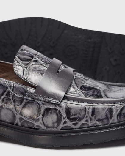 Wonders.com | Grey NED Loafers B-9104 ZAMBESI/OR