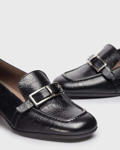 Wonders.com | Black GIFT moccasin D-9830 TERRA