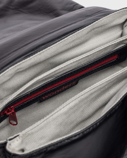 Wonders.com | black BERLINO Bag WB-502223 COMB.