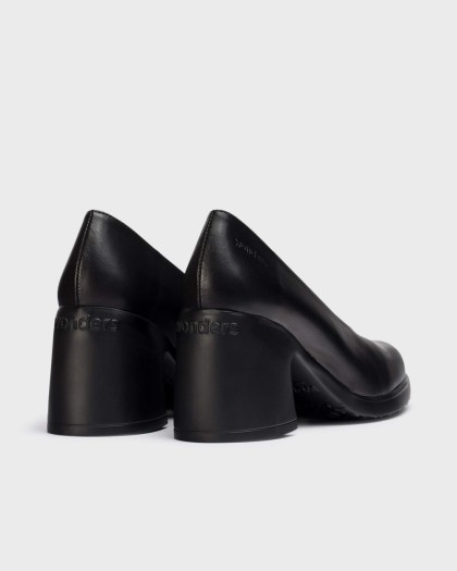 Wonders.com | Black LUNES 03 Pumps M-5503 VELVET