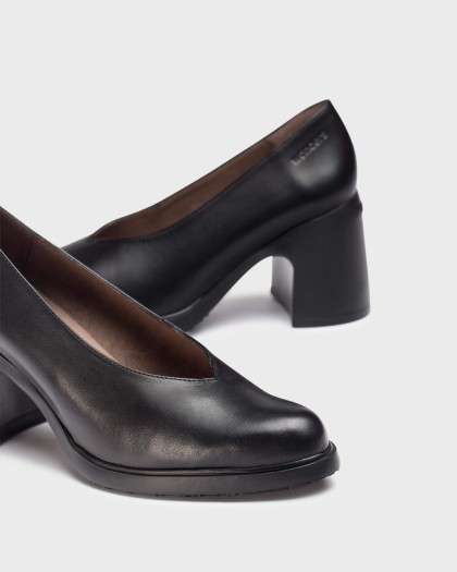 Wonders.com | Black LUNES 03 Pumps M-5503 VELVET