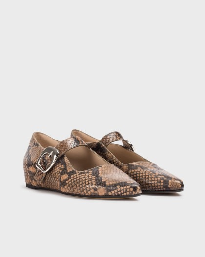 Wonders.com | Snakeskin TRIANA 02 Ballerina A-3830 PYTON