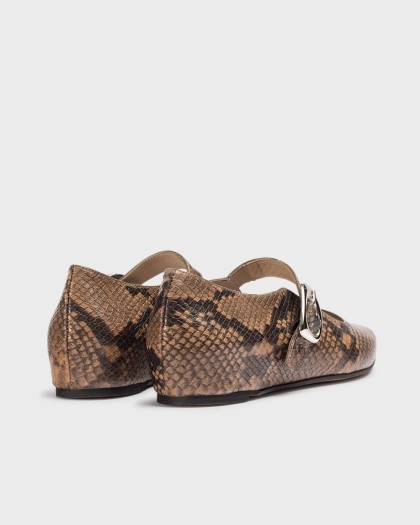 Wonders.com | Snakeskin TRIANA 02 Ballerina A-3830 PYTON