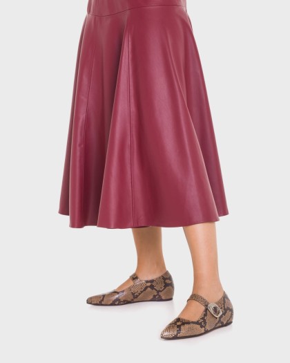 Wonders.com | Snakeskin TRIANA 02 Ballerina A-3830 PYTON