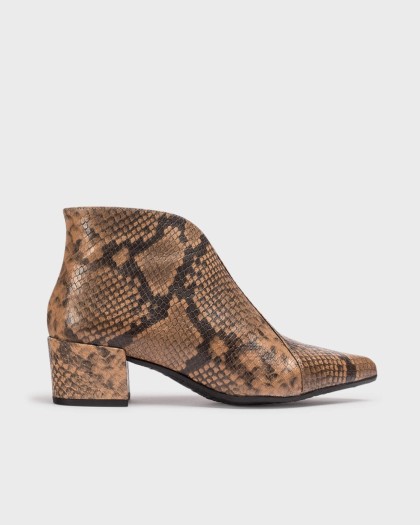 Wonders.com | Snakeskin RUBIN 02 Ankle boots E-7202 PYTON