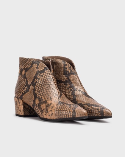 Wonders.com | Snakeskin RUBIN 02 Ankle boots E-7202 PYTON