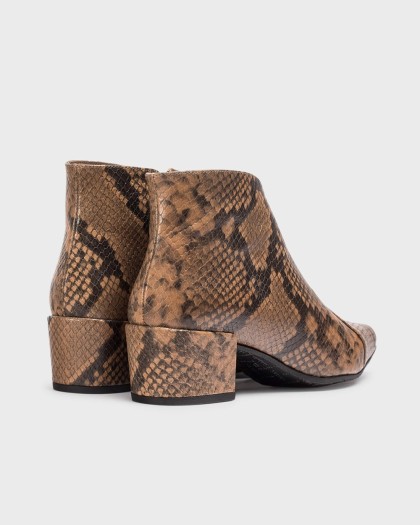 Wonders.com | Snakeskin RUBIN 02 Ankle boots E-7202 PYTON