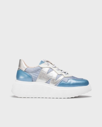 Wonders.com | Blue ZENIT Sneakers A-3622 COMB.