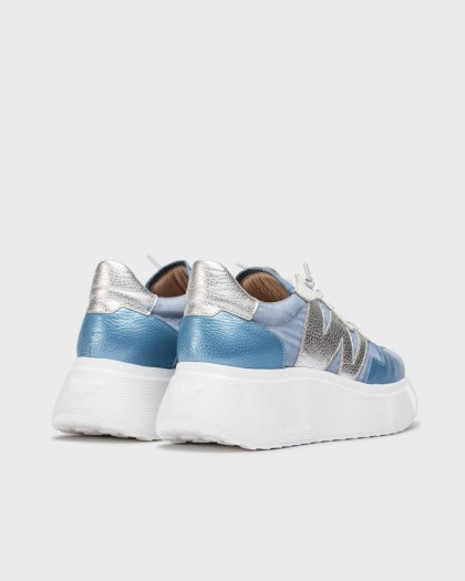 Wonders.com | Blue ZENIT Sneakers A-3622 COMB.