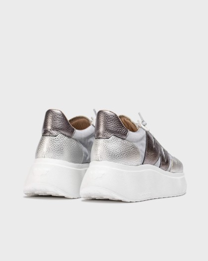 Wonders.com | Silver ZENIT Sneakers A-3622 COMB.