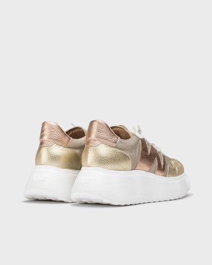 Wonders.com | Deportivas ZÉNIT Oro A-3622 COMB.
