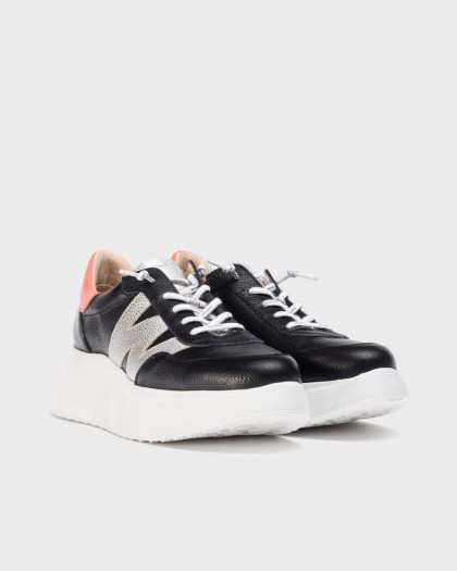Wonders.com | Deportivas ROMA 25 Negras A-3625 COMB.