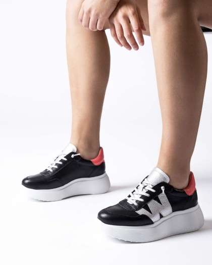 Wonders.com | Deportivas ROMA 25 Negras A-3625 COMB.