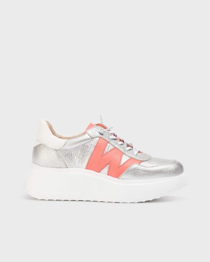Wonders.com | Deportivas ROMA 25 Plata A-3625 COMB.
