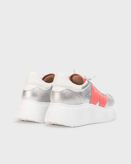 Wonders.com | Deportivas ROMA 25 Plata A-3625 COMB.