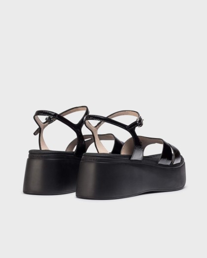 Wonders.com | Black CELINA Sandal A-3710 LACK