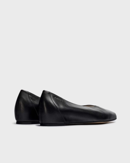 Wonders.com | Black TRIANA Ballet flat A-3802 SAUVAG