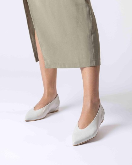 Wonders.com | White TRIANA Ballerina A-3802 STARK