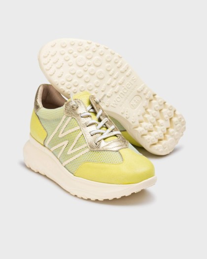 Wonders.com | Cyber AZURE Sneakers A-4001 COMB.