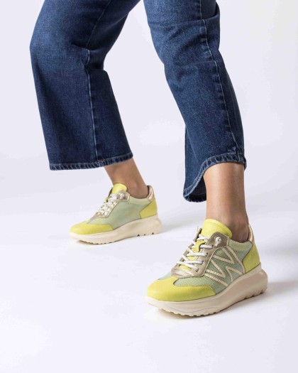 Wonders.com | Cyber AZURE Sneakers A-4001 COMB.