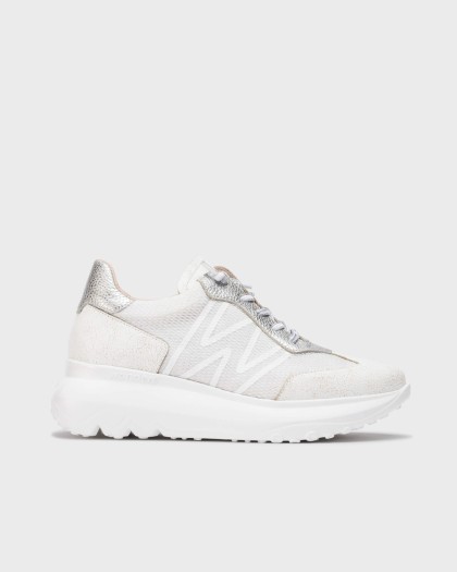 Wonders.com | White AZURE Sneakers A-4001 COMB.