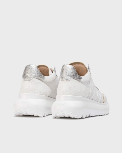 Wonders.com | White AZURE Sneakers A-4001 COMB.