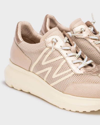 Wonders.com | Pink AZURE Sneakers A-4001 COMB.