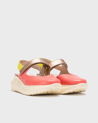 Wonders.com | Coral ZAIRE Slingback A-4004 COMB.