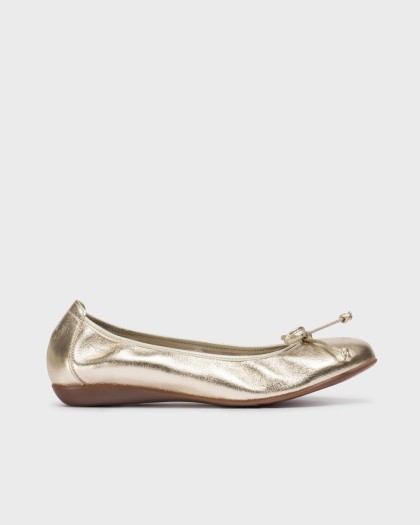 Wonders.com | Bailarina BO platino A-61112 SOFT METAL