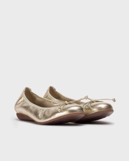 Wonders.com | Bailarina BO platino A-61112 SOFT METAL