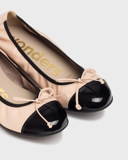 Wonders.com | Bailarina SELENE Bicolor A-61170 LACK/SAUVA