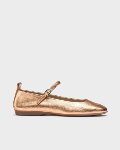 Wonders.com | Rose Gold SEUL Ballerina A-86101 SOFT METAL