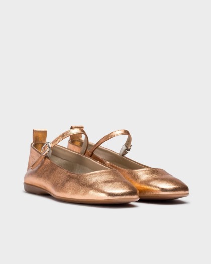 Wonders.com | Rose Gold SEUL Ballerina A-86101 SOFT METAL