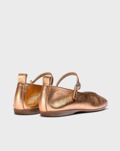 Wonders.com | Rose Gold SEUL Ballerina A-86101 SOFT METAL