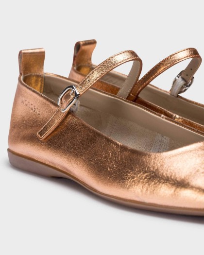 Wonders.com | Rose Gold SEUL Ballerina A-86101 SOFT METAL