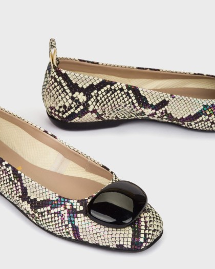 Wonders.com | Snake Skin FEI Ballerina A-86120 SNAKE