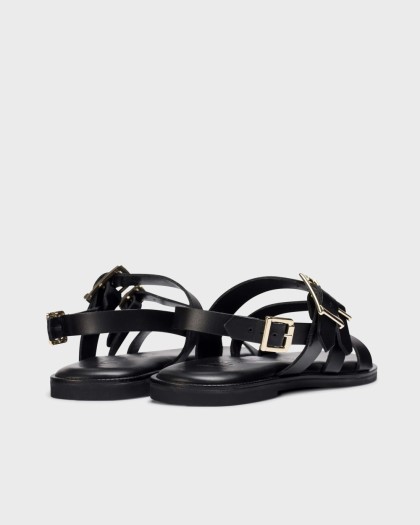 Wonders.com | Sandalias ZORION Negras AB-1340 COMB.