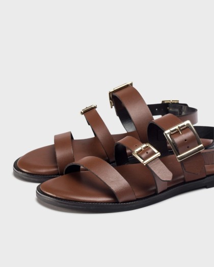 Wonders.com | Sandalias ZORION Marrones AB-1340 COMB.