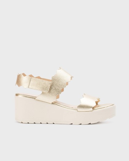Wonders.com | Gold PÚRPURA Sandals B-9501 MAX