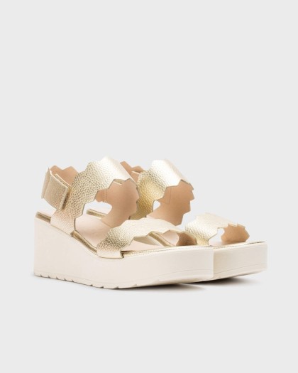 Wonders.com | Gold PÚRPURA Sandals B-9501 MAX