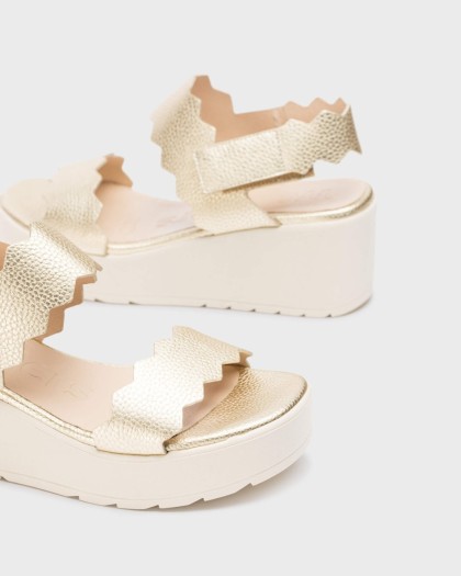 Wonders.com | Gold PÚRPURA Sandals B-9501 MAX