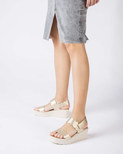 Wonders.com | Gold PÚRPURA Sandals B-9501 MAX