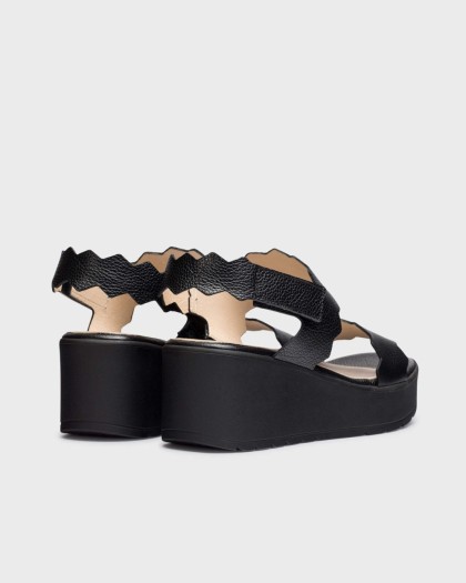 Wonders.com | Black PÚRPURA Sandals B-9501 WILD
