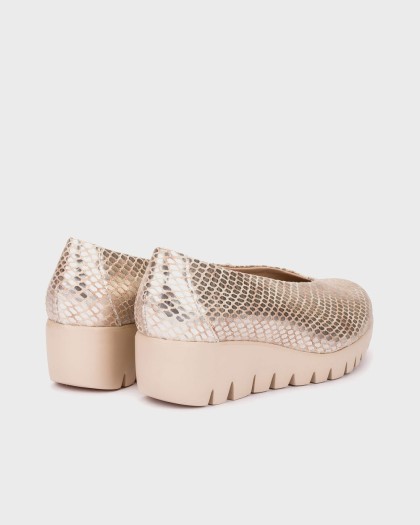 Wonders.com | Zapatos FLY 00 Snake Plata C-33100 MAYA