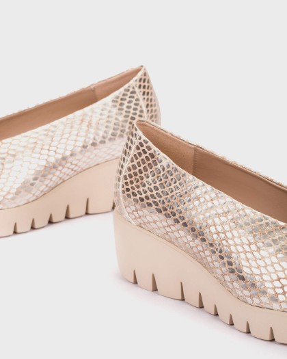 Wonders.com | Zapatos FLY 00 Snake Plata C-33100 MAYA
