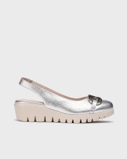 Wonders.com | Silver GALE Slingback C-33331 MAX