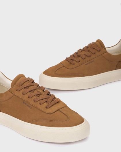 Wonders.com | Brown IBAI 52 Sneakers CB-3252 NOBUK