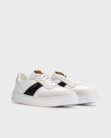 Wonders.com | White ELVIS Sneakers CB-3950 COMB.