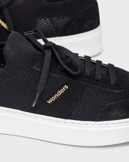 Wonders.com | Deportivos MARLEY Negro CB-3951 COMB.